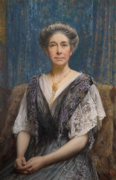 Porträt von Mrs. Alfred C. Osler von Edward Steel Harper