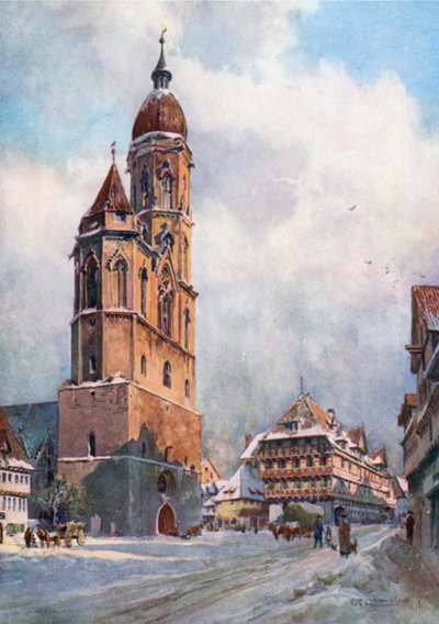 Braunschweig – St. Andreas und Alte Wage von Edward Theodore Compton