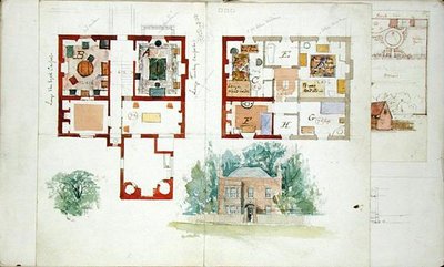 Vorgeschlagener Entwurf für ein Haus von Edward William Godwin