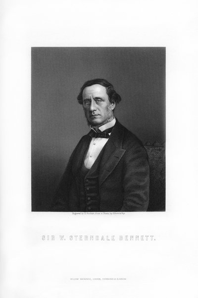 Sir William Sterndale Bennett, englischer Komponist, 1899 von Edward William Stodart