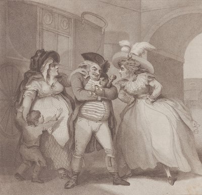 Polygamie, [1. August 1787], neu aufgelegt am 1. Juli 1802 von Edward Williams