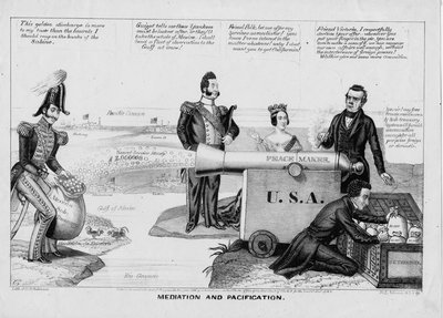 Vermittlung und Befriedung, veröffentlicht von H R Robinson, New York, 1846 von Edward Williams Clay