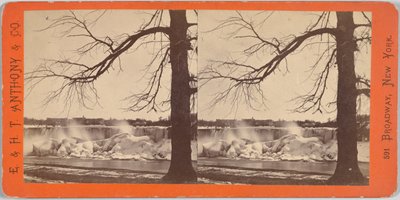 American Falls und Eishügel von Edward and Henry T. Anthony and Co.