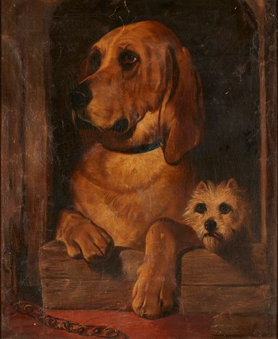 Würde und Frechheit von Edwin (after) Landseer