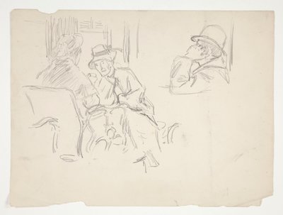 Cafészene von Edwin Austin Abbey