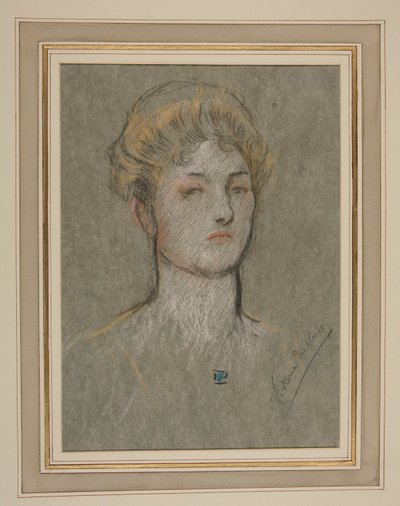 Krönung von Edward VII. Porträt: Prinzessin Victoria Eugenia von Battenberg von Edwin Austin Abbey