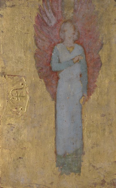 Figurenstudie eines Engels von Edwin Austin Abbey