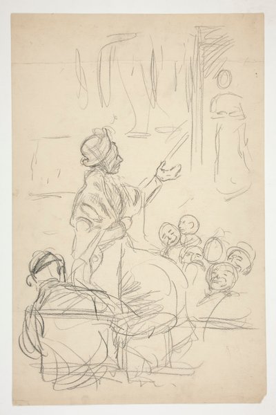 Gruppe von Figuren von Edwin Austin Abbey