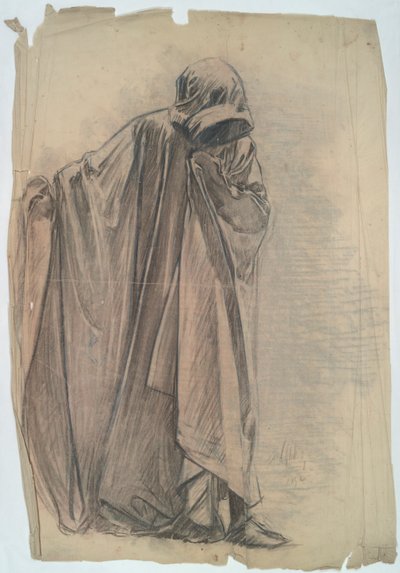 Joseph von Arimathäa, Figurenstudie von Edwin Austin Abbey