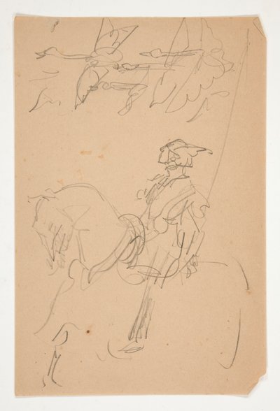 Studie für Kolumbus in der Neuen Welt von Edwin Austin Abbey