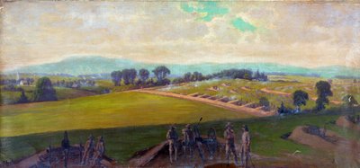 Amerikanischer Bürgerkrieg 1861-1865: Schlacht von Gettysburg 1.-3. Juli 1863. Höchste US-Verluste im Krieg. 