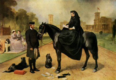 Königin Victoria in Osborne, 1865-1867, 1943 von Edwin Henry Landseer