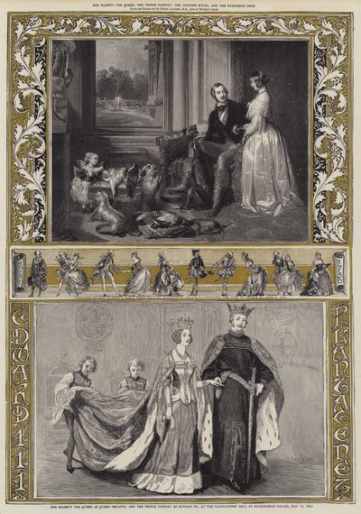 Ihre Majestät die Königin und der Prinzgemahl von Edwin Landseer