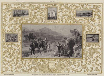 Ihre Majestät die Königin, die Prinzessin Royal und der Prinz von Wales in Loch Laggan, Schottland von Edwin Landseer