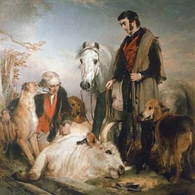 Szene im Chillingham Park: Porträt von Lord Ossulston, ca. 1833-36 von Edwin Landseer