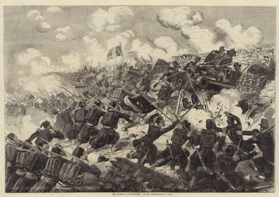 Die Erstürmung des Malakoff durch die Franzosen von Edwin Thomas Dolby