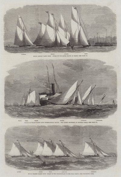 Royal Thames Yacht Club von Edwin Weedon