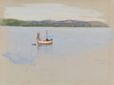 Fischerboot von Eero Järnefelt