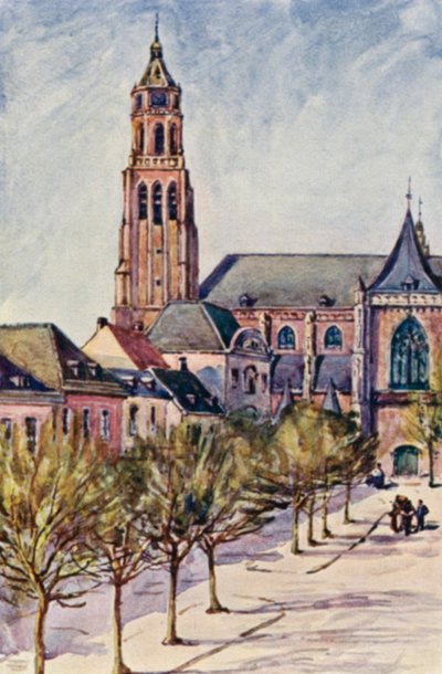 Der Rhein: Die Groote Kerk, Arnheim von Effie Jardine
