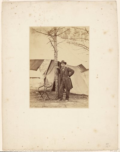 [Generalleutnant Grant in seinem Hauptquartier in Cold Harbor] von Egbert Guy Fowx