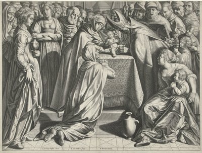 Beschneidung Christi von Egbert van Panderen
