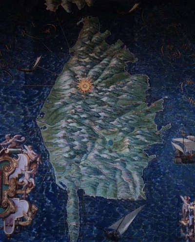 Korsika (Detail aus der 