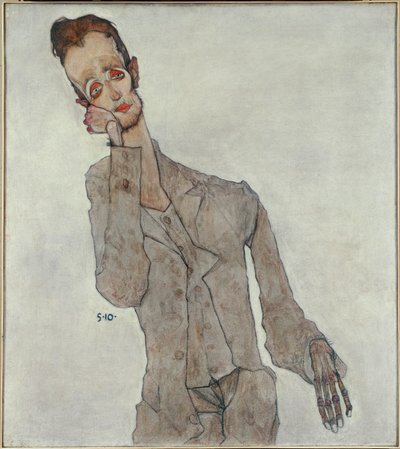 Bildnis des Malers Karl Zakovsek von Egon Schiele