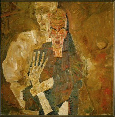 Tod und Mensch von Egon Schiele