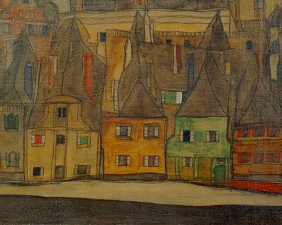Die kleine Stadt von Egon Schiele