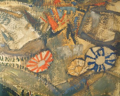 Entschwebung (Die Blinden III) von Egon Schiele