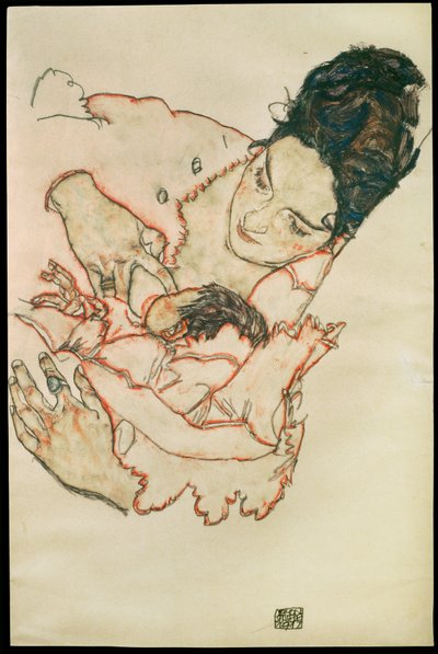 Stillende Mutter von Egon Schiele
