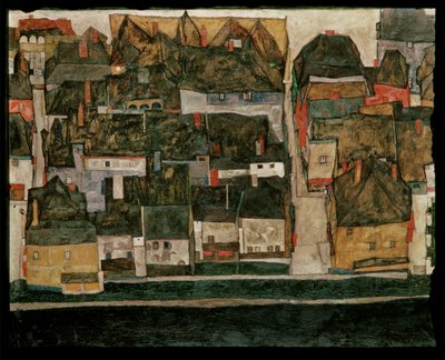 Die kleine Stadt IV von Egon Schiele