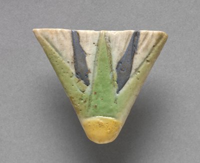 Lotusblüten-Halskettenabschluss, ca. 1391-1337 v. Chr. von Egyptian 18th Dynasty