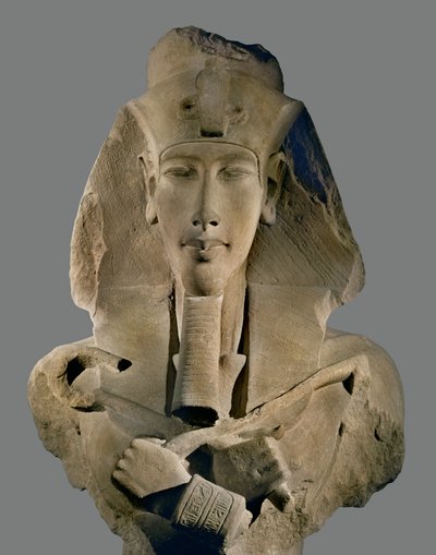 Pharao Amenophis IV. Echnaton (Skulptur) von Egyptian 18th Dynasty