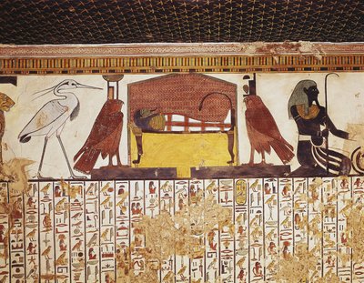 Ägypten, Luxor, Antikes Theben, Tal der Königinnen, Grab von Nefertari von Egyptian 19th Dynasty