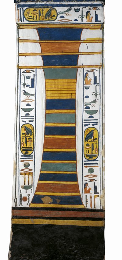 Ägypten, Theben, Luxor, Tal der Königinnen, Grab von Nefertari, Djed-Säule, die Osiris