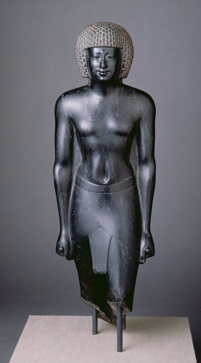 Die Dattari-Statue, Spätzeit von Egyptian 30th Dynasty