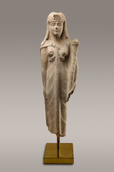 Statue einer ptolemäischen Königin, vielleicht Kleopatra VII., 200-30 v. Chr. von Egyptian Ptolemaic Period
