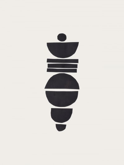 Minimalistische abstrakte Formen von Ejaaz Haniff