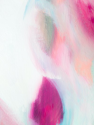 Weiche Pastell Abstraktion von Ejaaz Haniff