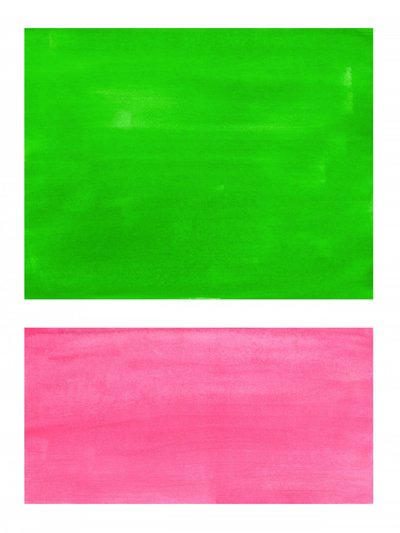 Lebhafte Grün-Pink Blöcke von Ejaaz Haniff