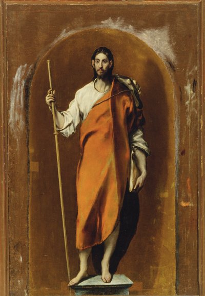 Der Heilige Jakobus, Apostel und Pilger von El (1541-1614) Greco