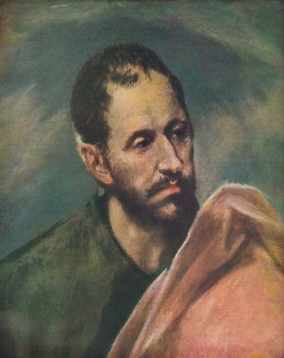 Als Apostel Jakobus Minor, Heiliger Jakobus der Jüngere, um 1600, 1938 von El Greco