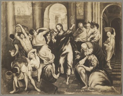 Christus vertreibt die Geldwechsler aus dem Tempel von El Greco