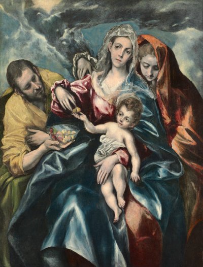 Die Heilige Familie mit Maria Magdalena von El Greco