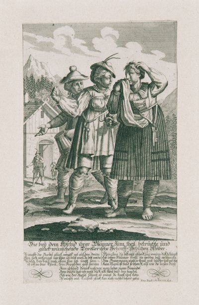 Die Tiroler Defension vom Jahr 1703: Tyrollerische Scharff-Schützen Weiber von Elias Baeck