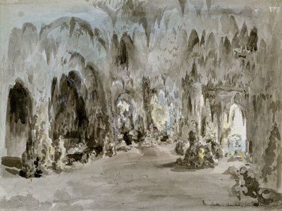 Die Grotte in Painshill von Elias Martin