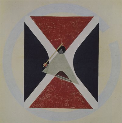 Proun 43, 1924 von Eliezer Markowich Lissitzky