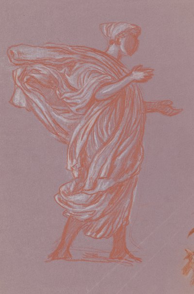Stehende Figur, ca. 1872-77 von Elihu Vedder