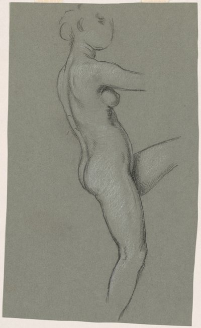 Studie für "Die Schicksale sammeln die Sterne" von Elihu Vedder